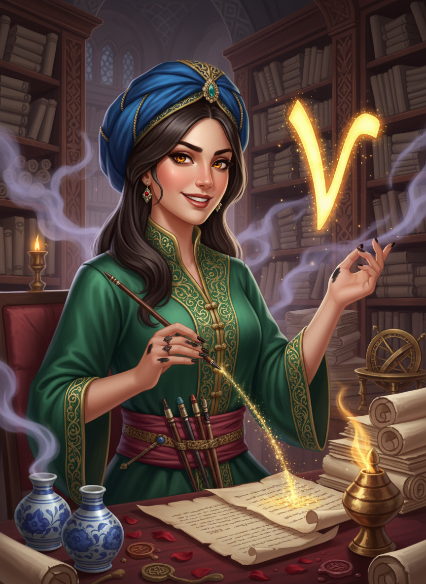 Elif "Mürekkep Lekesi" Hatun - AI Character Card